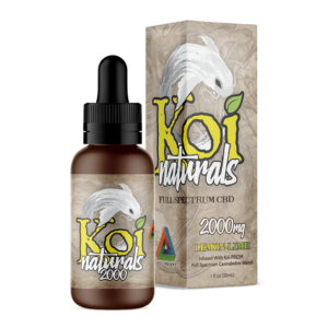 releaf center CBD Koi Naturals lemon lime tincture