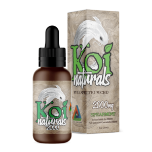 releaf CBD center koi naturals spearmint tincture