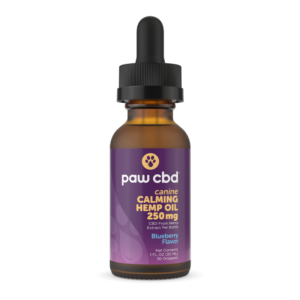 Pet CBD Oil Calming Tinctures for Dogs Broad Spectrum - Blueberry - 250 mg - 30 mL  *Clearance Sale 75% Off MSRP $29.99*