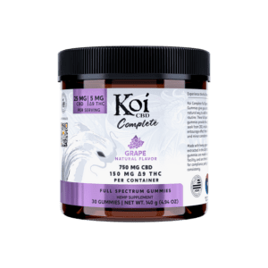 Koi Complete Full Spectrum CBD Gummies (Grape)