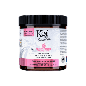 Koi Complete Full Spectrum CBD Gummies (Pomegranate)