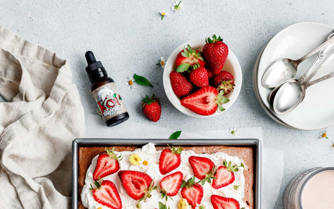 COOKING WITH CBD OIL – STRAWBERRY