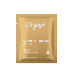 original hemp 33 mg vanilla dream tincture